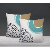 No Decorative Addition Indoor/Outdoor Reversible Throw Pillow