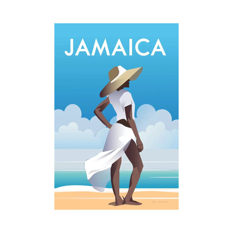 Jamaica by Omar Escalante - Print on Canvas, Wrapped Canvas, 101.6cm H x 66.04cm W x 3.81cm D