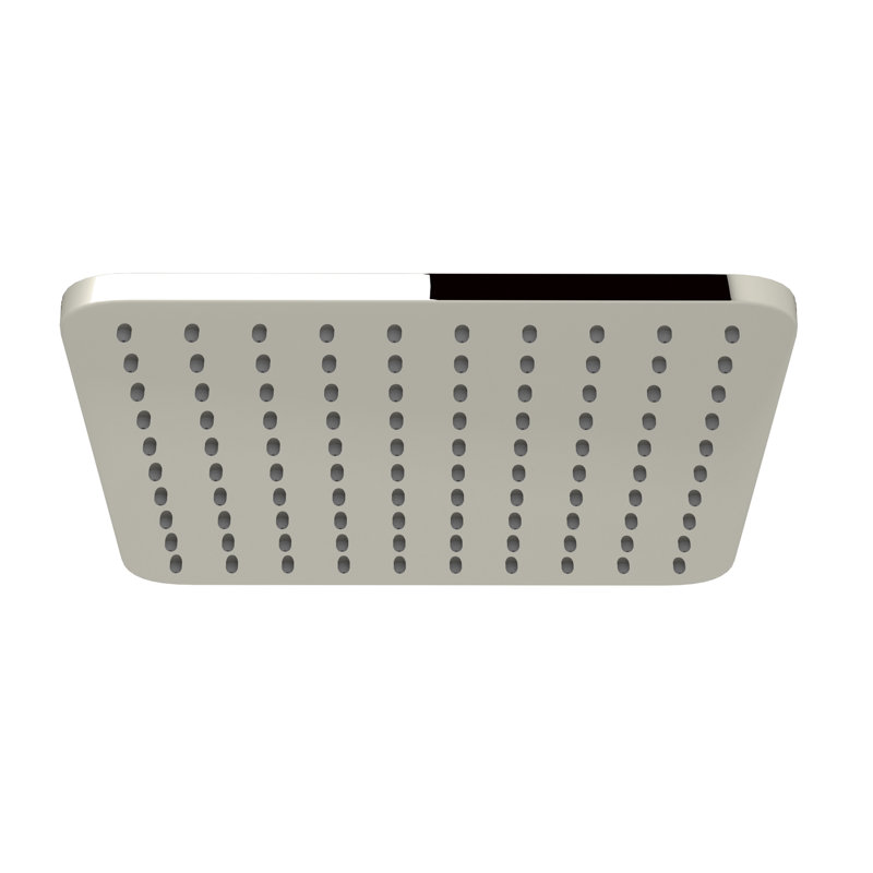Meda™ 9.06" Rain Showerhead, Polished Nickel