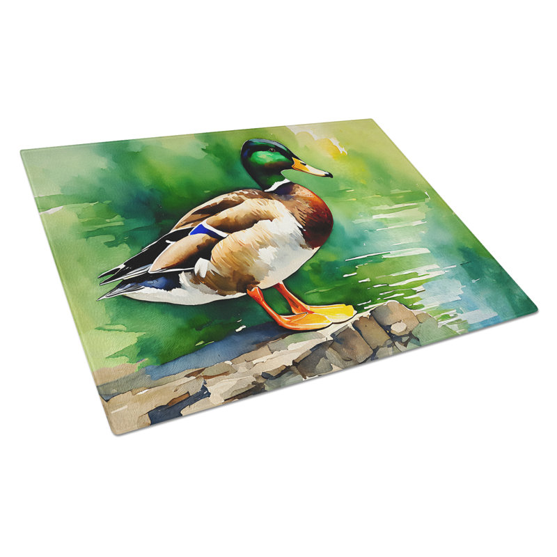 Mallard Glass Cutting Board
