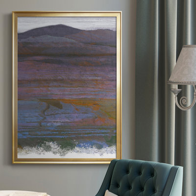 «Majestic Mountains II», reproduction encadrée de qualité supérieure - prête à être accrochée