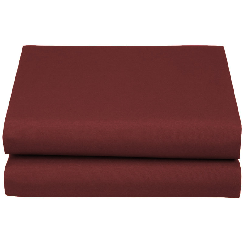 Drap-housse en microfibre Swift Home, Rouge