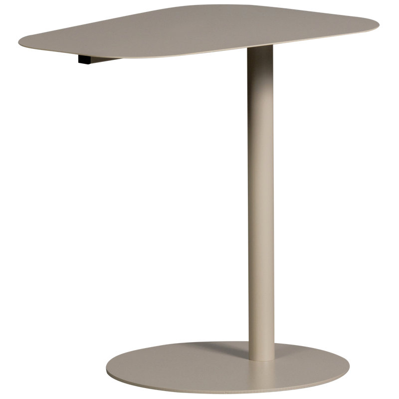 Lia Pedestal Coffee Table, Dust