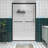 44-48"X76" Aluminum Frame Double Sliding Shower Door,Bypass Bathroom Sliding Door With Premium 1/4" (6Mm) Clear Tempered Glass, Black Hardware Sliding Glass Shower Enclosure,Matte Black Finished-119742767