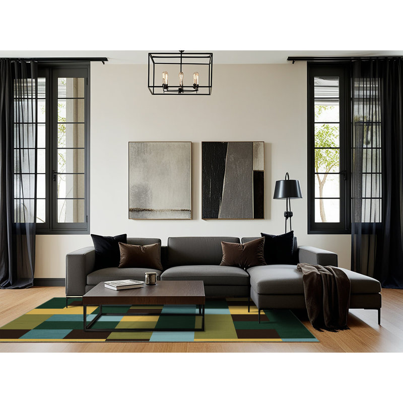 Tapis dégradé, Rectangulaire 3 pi x 5 pi