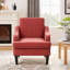 Fauteuil d'appoint rembourré en chenille Mordern And Chic Design-207484024