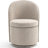 Upholstered Swivel Dining Chair, Boucle Fabric Barrel Kitchen Chair, Wingback Side Chair, Vanity Chair-513384089