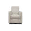 Sterne Leather Swivel Armchair