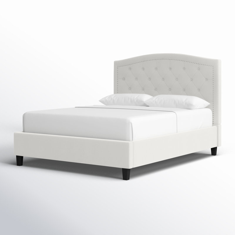 Searcy Upholstered Platform Bed, Queen
