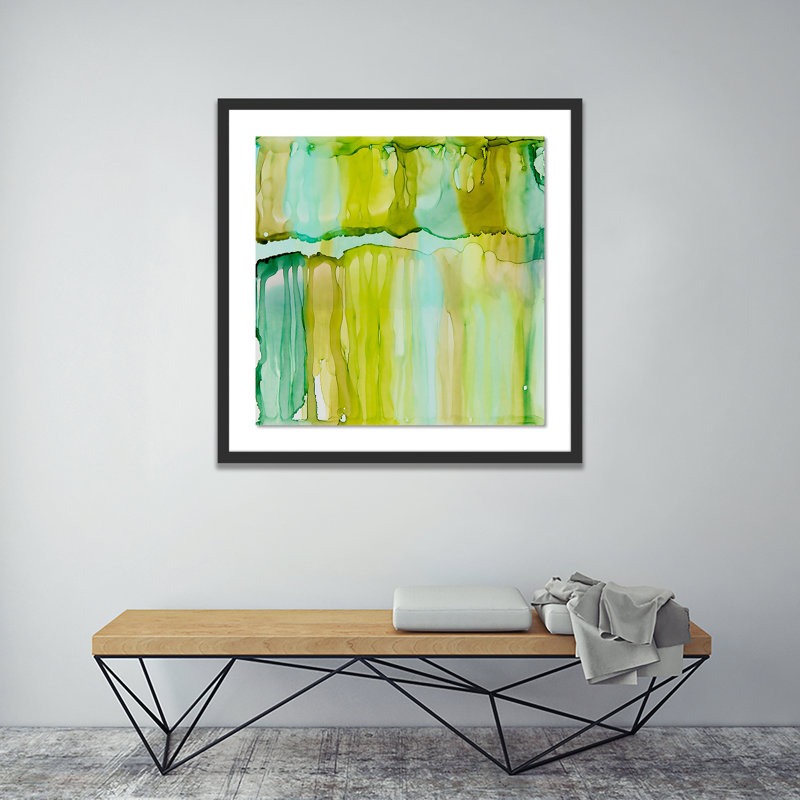 Rewriting The Path IV Print by Julie Pelaez, Black, 40" H x 40" W x 2.5" D