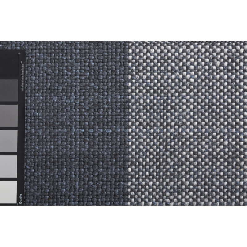 Headwind Striped Area Rug in Charcoal, Rectangle 6' x 9'
