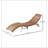 LAHAINA WOOD FOLDABLE CHAISE LOUNGE-806304745