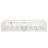 Queen Size Bed Floor Bed With Safety Guardrails And Door For Kids, White(Old SKU:  W1580P154628 )-118177312-118177314