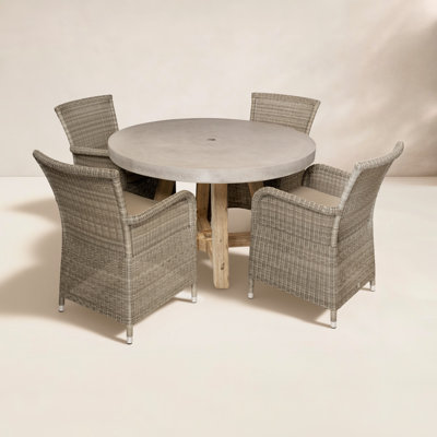 Isabela 47" Patio Dining Set
