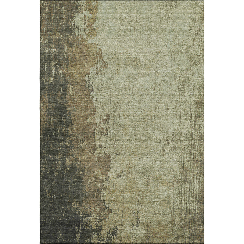 Premium Machine Washable Farolt AMF1904 Modern Rug, Rectangle 8' x 10'