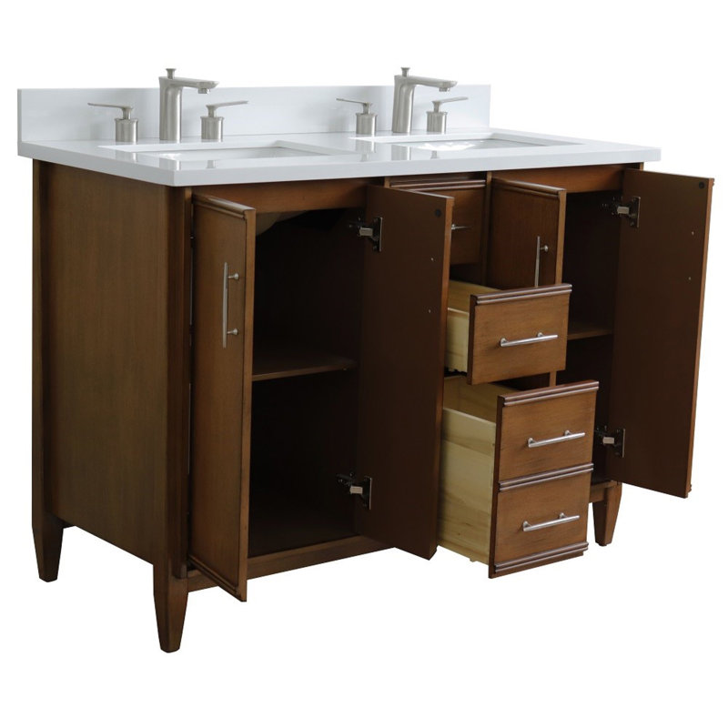 Ensemble de meuble-lavabo double 49 po Hatten