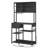 Coffee Bar With Adjustable Storage Shelves-1818899681
