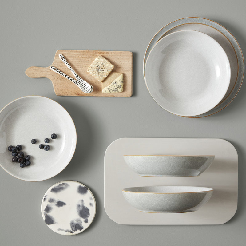 Elements Pasta Bowl, Light Gray