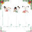 Ensemble de 24 piquets de Noël en forme de bonhomme de neige de 24 po (KD, deux fonctions)