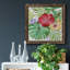 Fleurs tropicales - Peinture sur toile encadrée-1294675133-1294675120