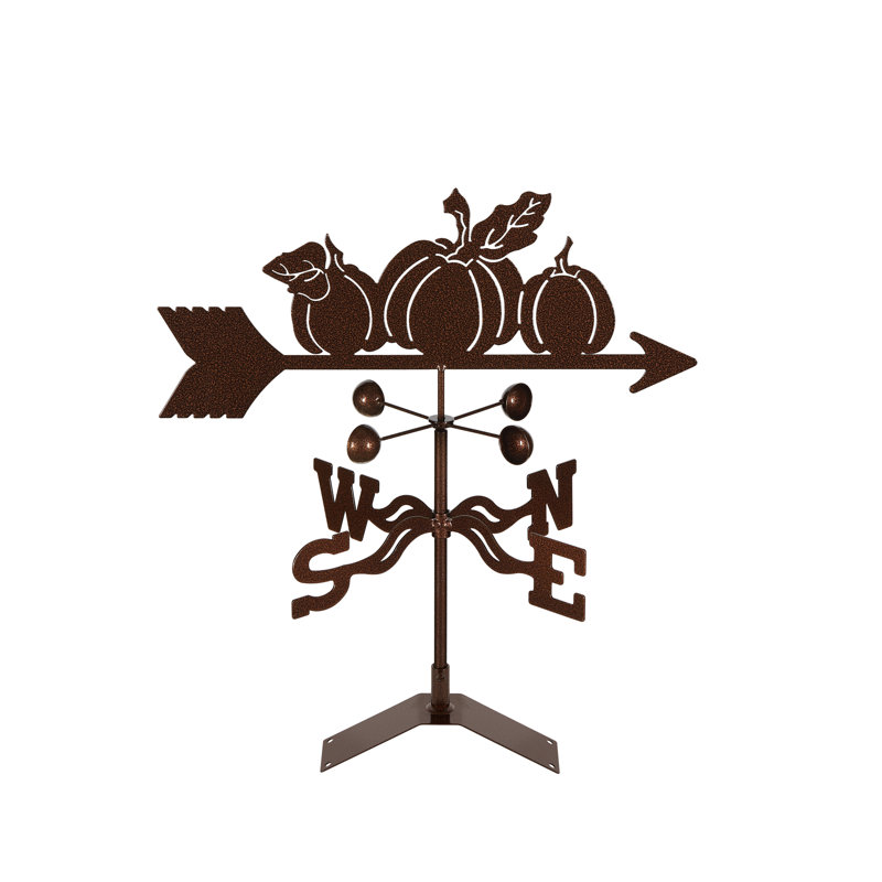 Girouette Dezra Pumpkins, Montage pour toit