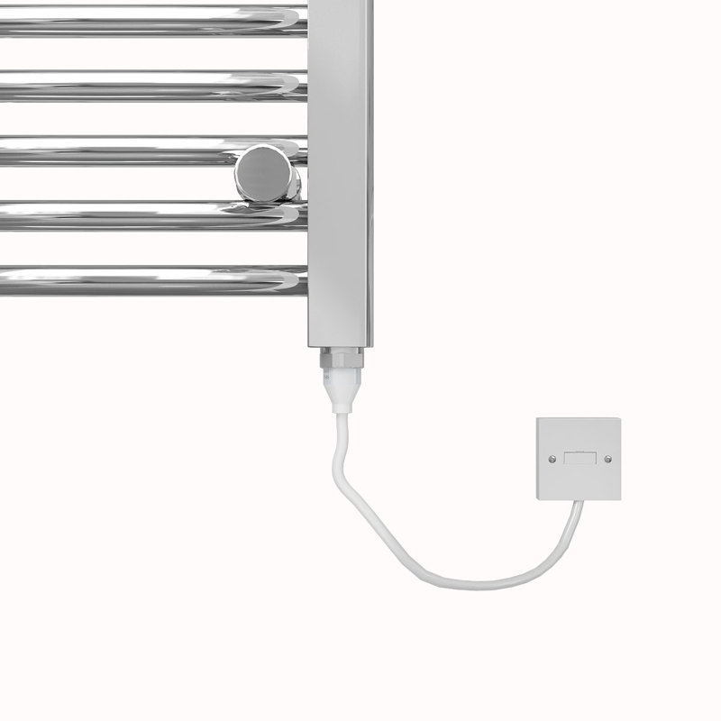 Ailiyah Straight Towel Rail Heated Towel Rails, Chrome