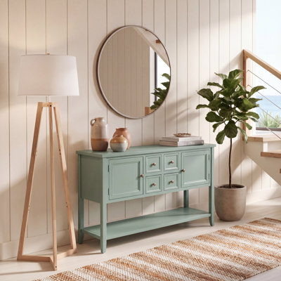 Console en bois massif 45,7 po Sadie