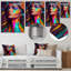 Décoration murale avant-garde plume sensuelle III - Glam contemporain en métal-87836839