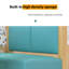 Banc tapissier en similicuir restaurant Cafe
