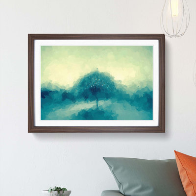 Jazz Tree in Abstract - Framed Print