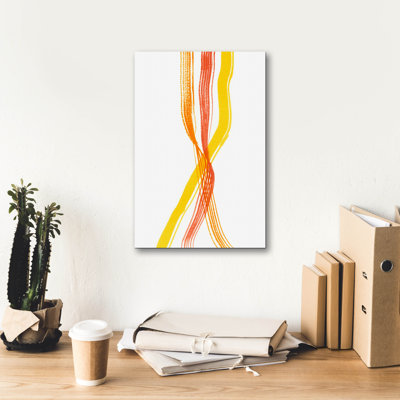 «Ribboned 3» par Alicia Ludwig, art mural sur toile