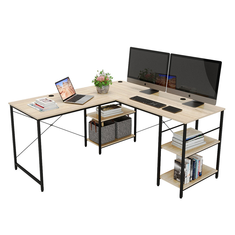 Bureau de jeu en L Tyrique réversible