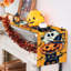 Halloween Table Runner 33 x 183cm, Painting Ghost Pumpkins Boo Table Runner, Halloween Table Decoration for Home Holiday Kitchen Dining Party Decor