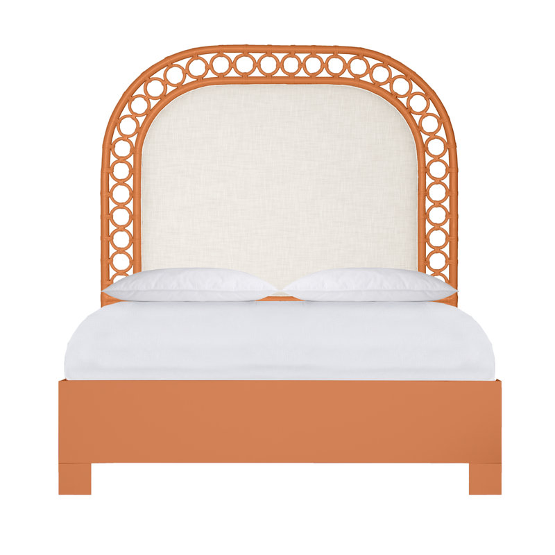 Lit standard Solana, Grand lit, Orange citron