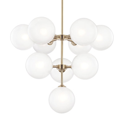 Salonko 10 - Light Tiered Chandelier