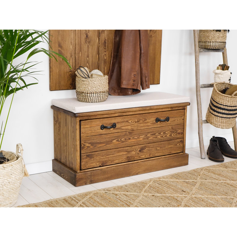 Brundidge 8 Pair Solid Wood Flip Down Shoe Storage