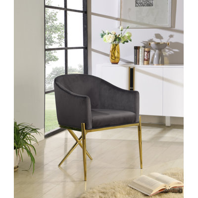 Chaise de salle à manger rembourrée Niko
