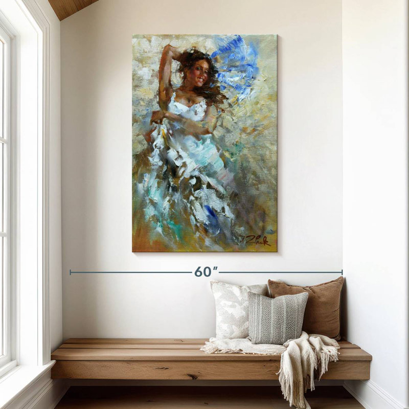 Leisha In The Dance, 48" H x 32" W