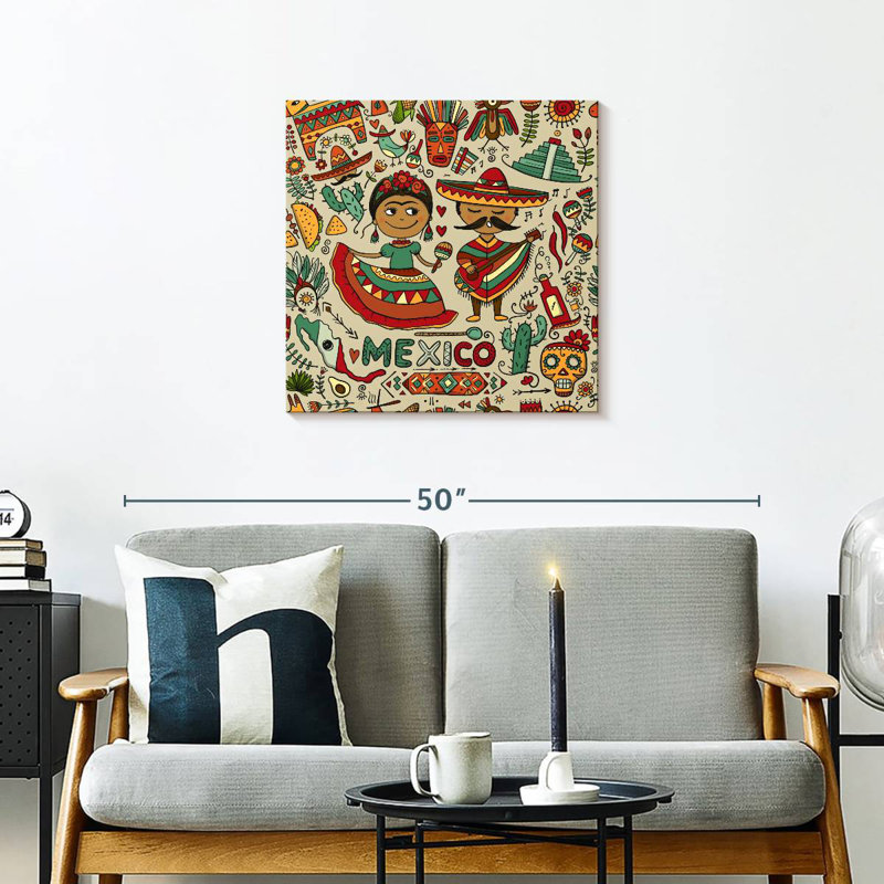 Nicci All About Mexico, H 24 po x l 24 po