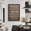 «Rustic Office Rules», inspiration, impression sur toile, impression sur toile encadrée-131996688-131996695