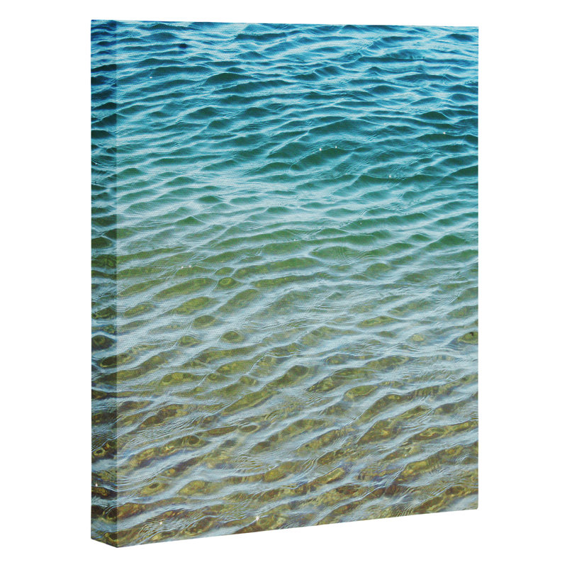 « dégradé sea », photographie sur toile tendue, H 30 po x l 24 po x P 1 po