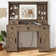 Azraf 47.2"W Farmhouse Large Vanity Dressing Makeup Table with 5 Drawers