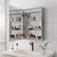 Armoire à pharmacie de salle de bain avec lumières