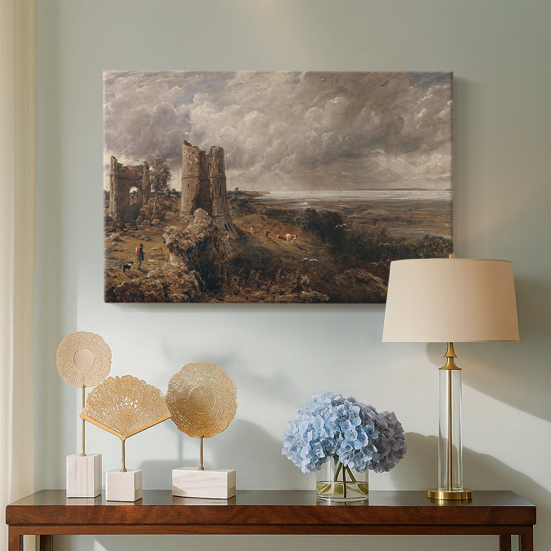 Hadleigh Castle-John Constable-Gallery, toile tendue-1829, 24 po x 36 po