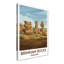 Brimham Rocks, England - Romantic Travel Poster Of North Yorkshire Moorland And Weathered Stone Pinnacles. Giclee Print On Wrapped Canvas. Wall Art, Home Decor - Natural Landmarks, England - Wrapped Canvas Print-798338157