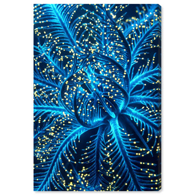 Neon Bloom Print by Oliver Gal