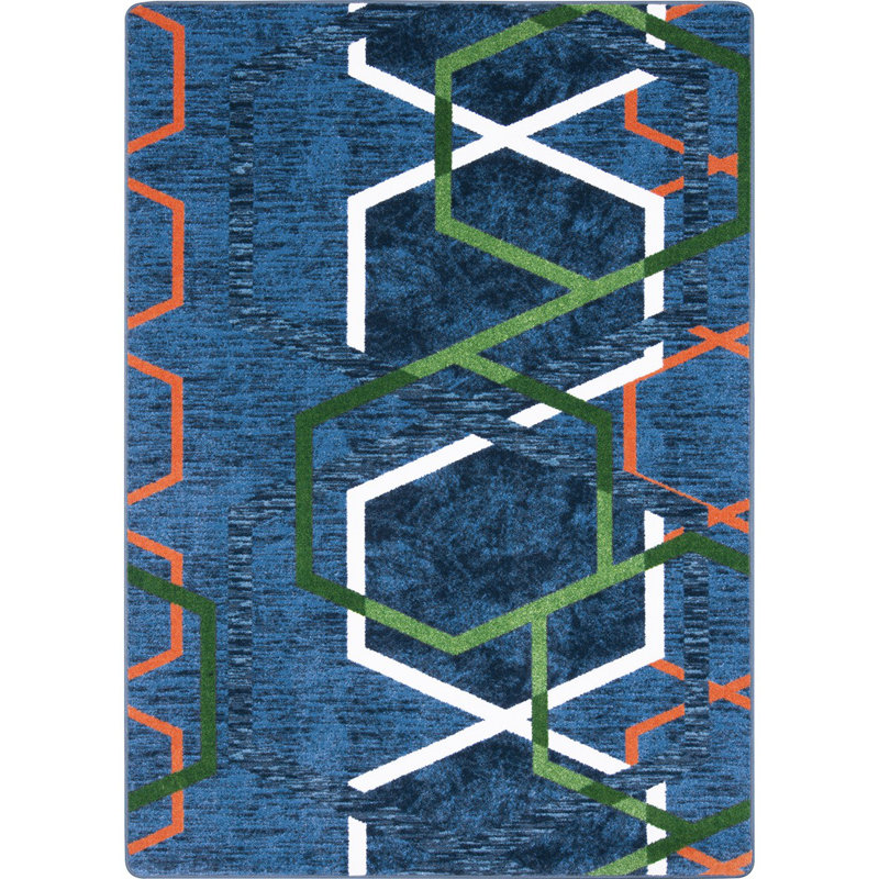 Double Helix by Joy Carpets Area Rug, Rectangle 3'10" x 5'4"