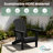 Clitheroe Foldable HDPE Adirondack Chair-2091263577