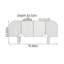 Buffet simple et rétro avec rangement-512618497