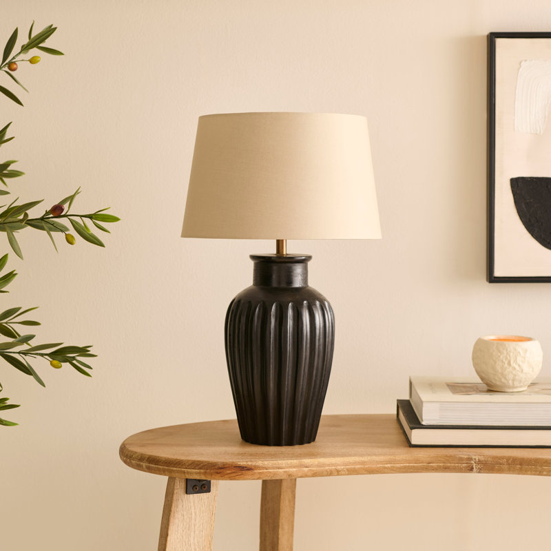 Wood Table Lamp
